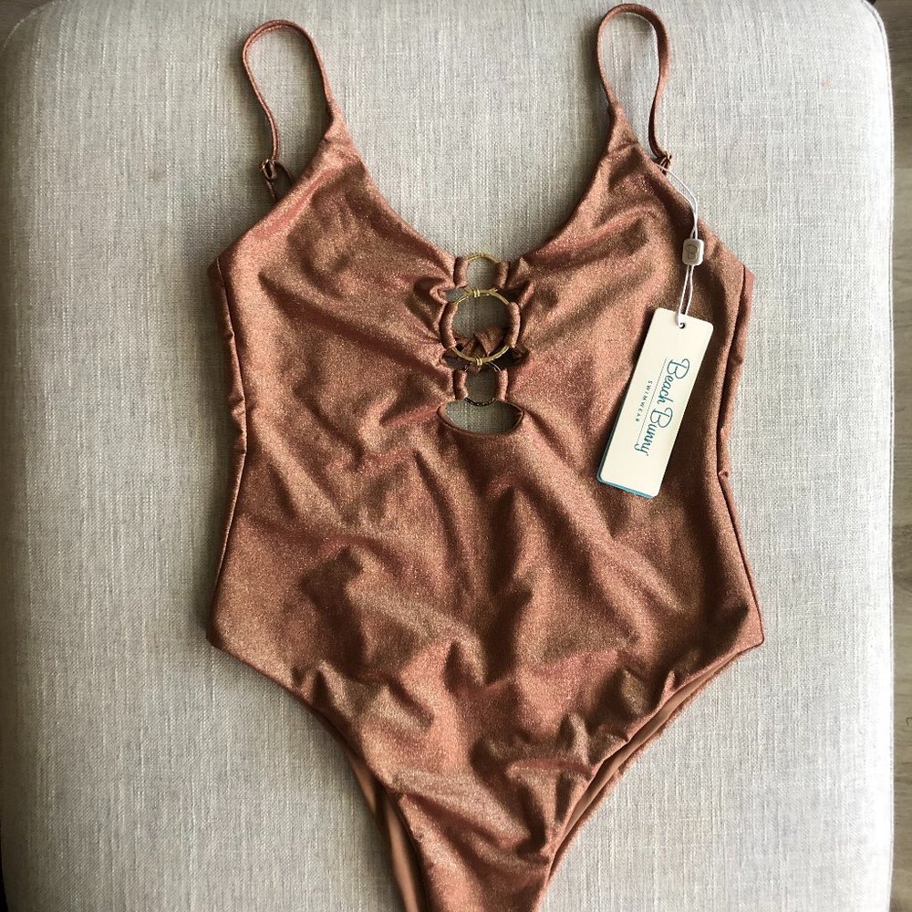 Beach Bunny Katrina one piece (size L) NWT